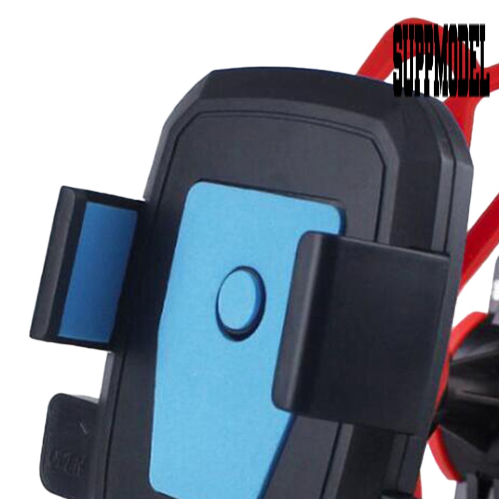 Stand Holder Handphone Bahan ABS Anti shock Untuk Sepeda Gunung Reliable