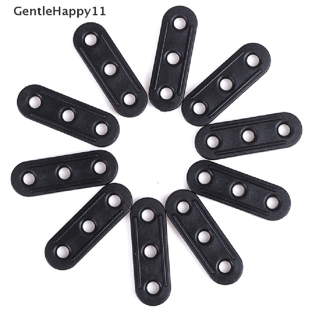 Gentlehappy 10kemah Kanopi Terpal Cowok Garis Bengkok Runner Tenda Klip Lock Tali Tensioner