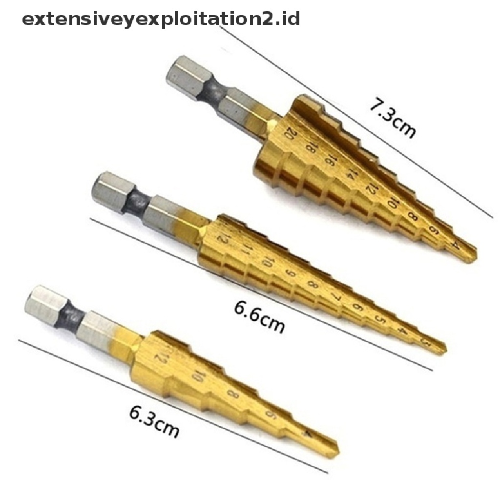 (Hotter) 1/3/5pcs 50ukuran Hss Cobalt Multiple Hole Saw Drill Bit