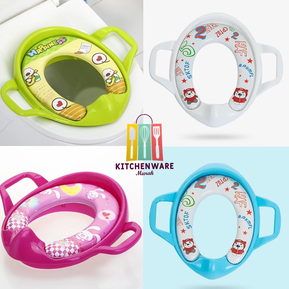 Dudukan Toilet Anak Potty Trainer Baby Flow Soft Potty Toilet