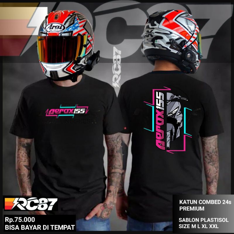 KAOS AEROX KAOS YAMAHA AEROX TERBARU KAOS MOTOR