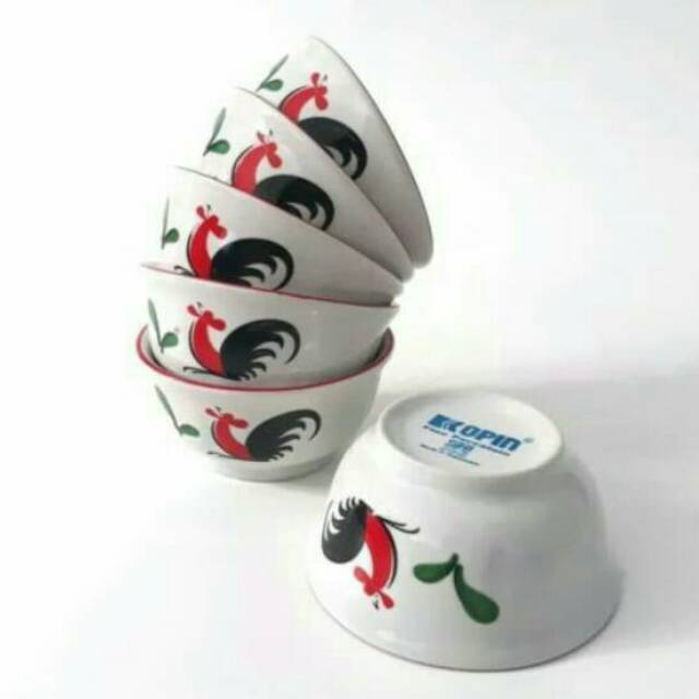 Mangkok ayam jago mini/ kecil