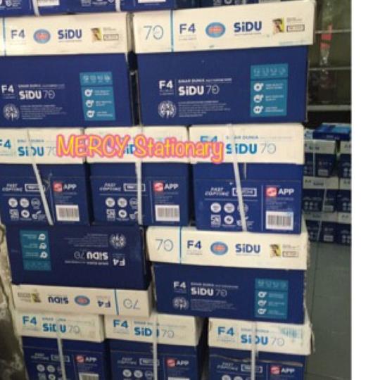 

Kertas HVS Sinar Dunia F4 - 70 Gram Folio Sidu ..