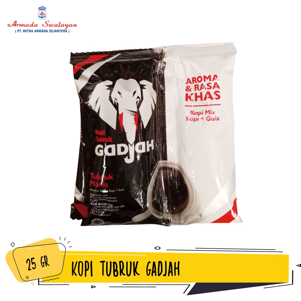 

Kopi Tubruk Gadjah 5's 25g