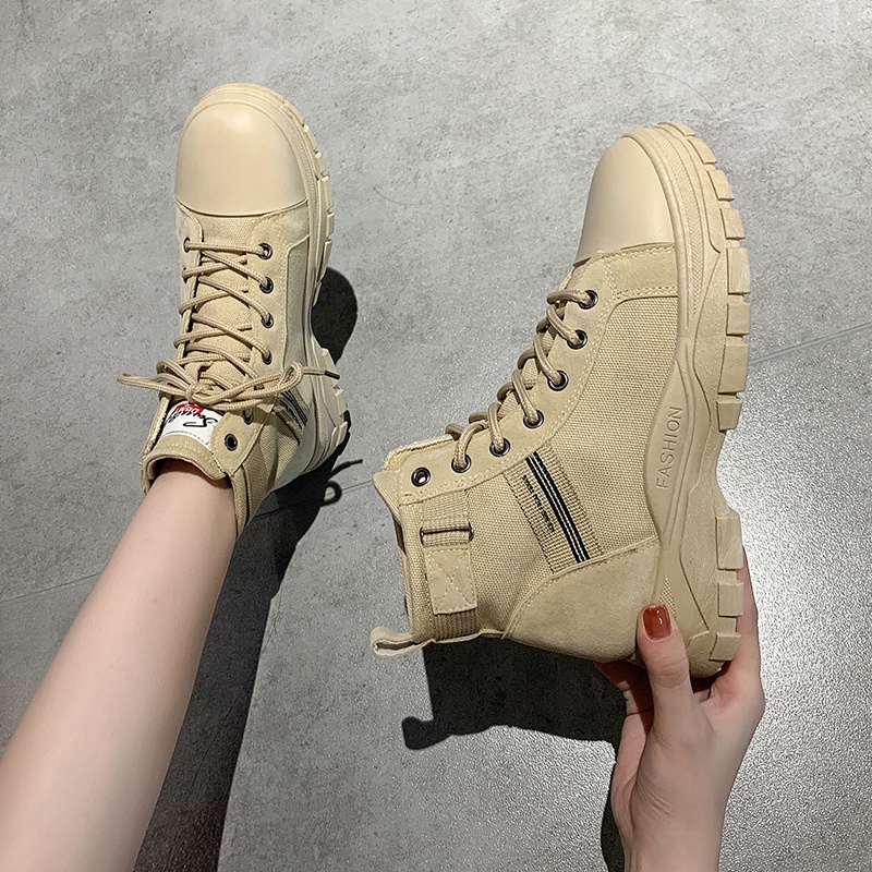 2.2 COD Sale DENDEN.ID Sepatu Boots Sneaker Wanita Fashion Korea Import