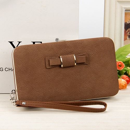 BJ14006 - BROWN/BLUE/GREEN/PINK/RED/ROSE - DOMPET WANITA PANJANG IMPORT TERMURAH JAKARTA JTF1318 ELJ4006