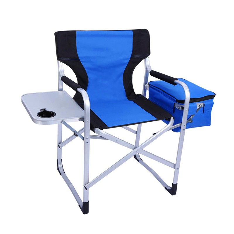 Kursi Ourdoor Camping Direktur PC-04C [Black Blue]