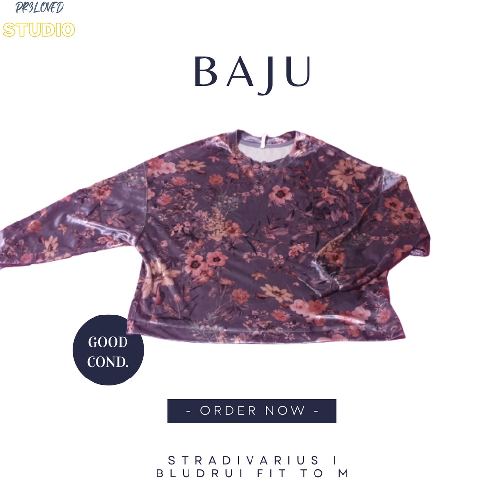 Preloved Stradivarius Bludru