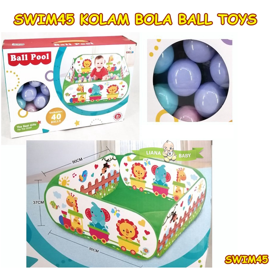 SWIM45 KOLAM MANDI BOLA POOL TOYS