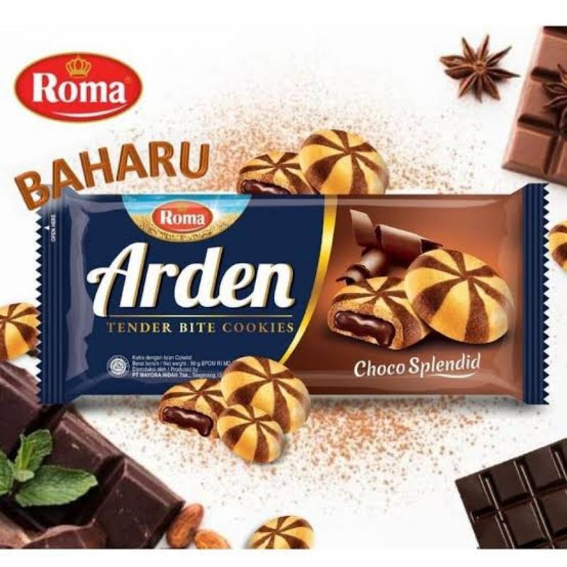 

ROMA ARDEN TENDER BITE COOKIES CHOCO SPLENDID 80G