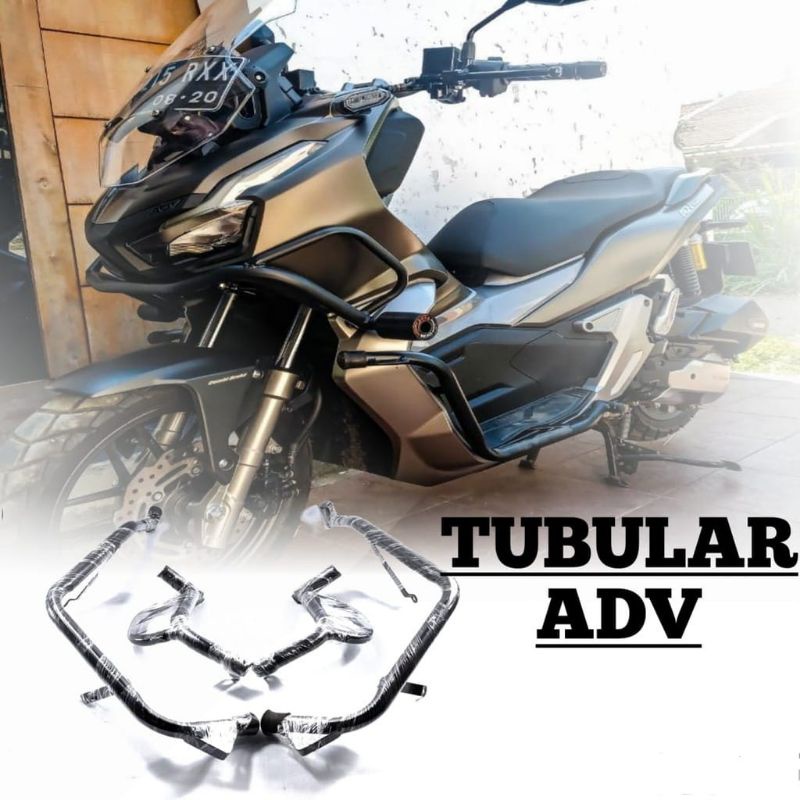 Crashbar/tubular honda ADV 150 full depan samping, body protector