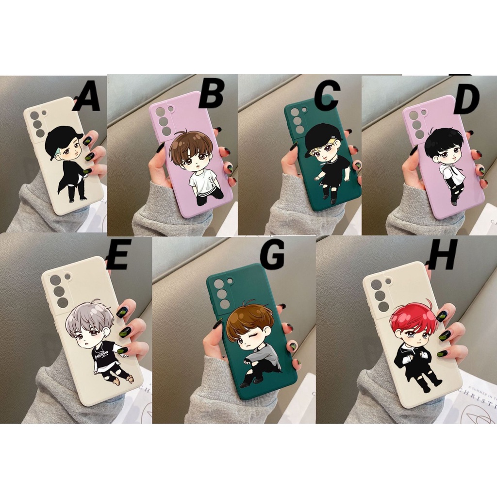 BB08 Casing Warna Softcase BTS for Infinix Hot 8 9 10 10s 10t 11 11s 20 20i NFC 12 12i Pro Note Play Smart 3+ 4 5 6 6+ HD