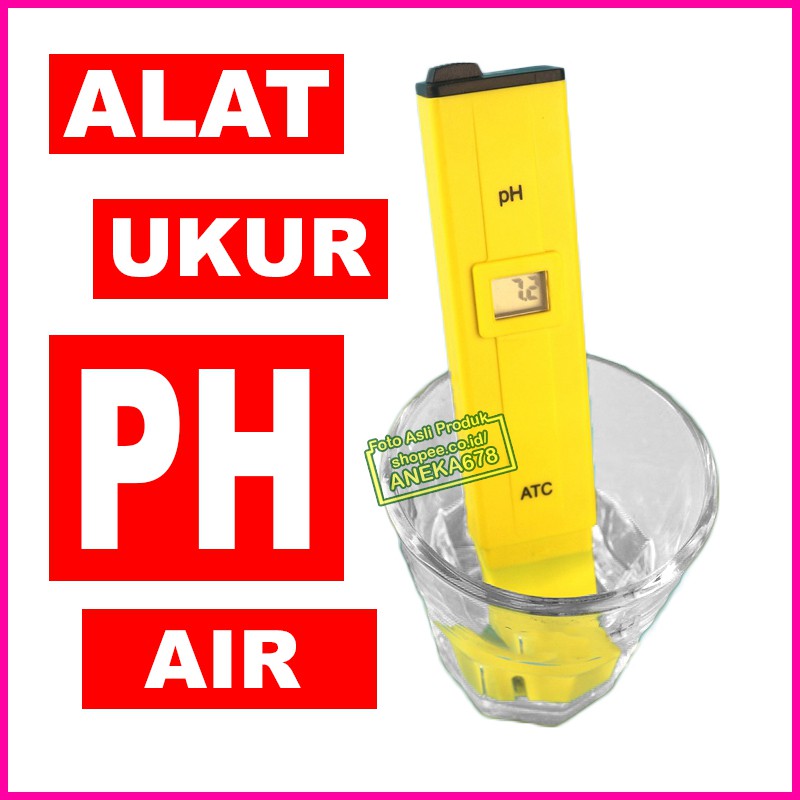 ALAT UKUR UJI PH METER TESTER PEN DIGITAL KADAR AIR MINUM AKUARIUM