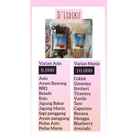 

D'lidiku Varian Asin