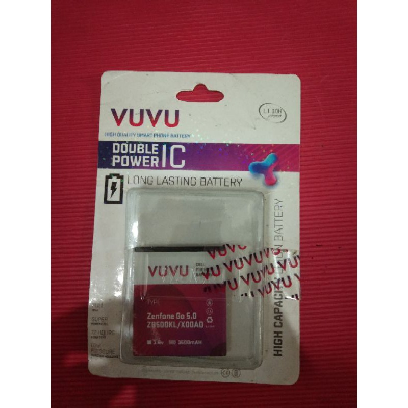 baterai batre zenfone go 5.0 ZB500KL/X00AD double power