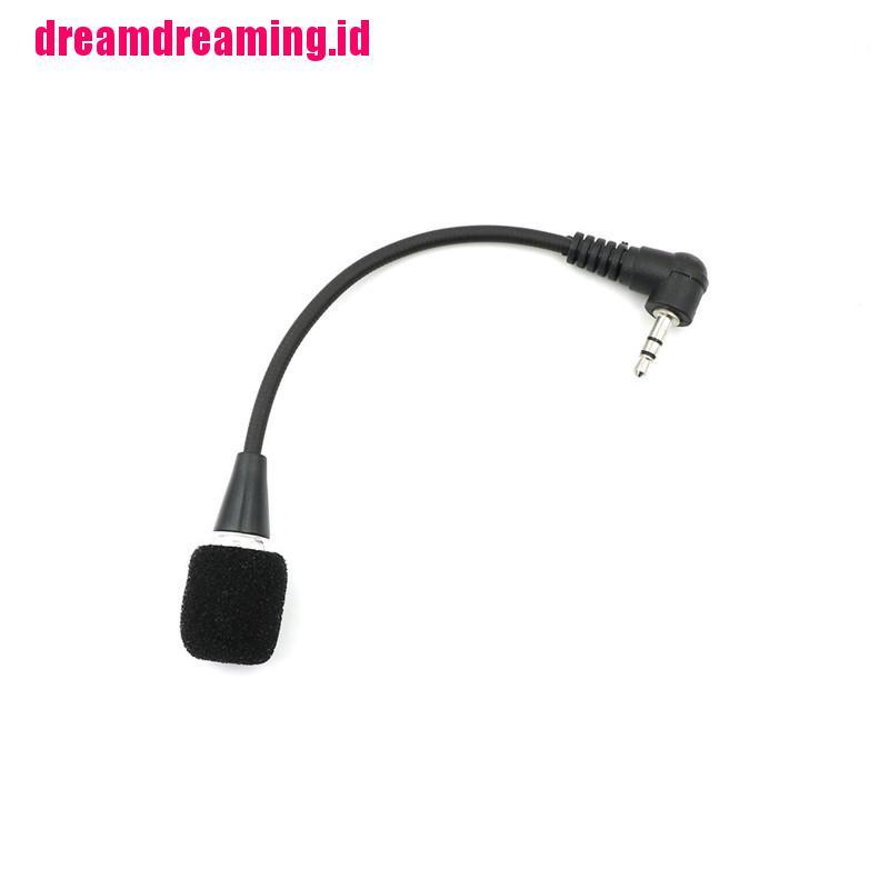 Speaker Mikrofon Mini Flexible Jack 3.5mm Untuk PC / Laptop