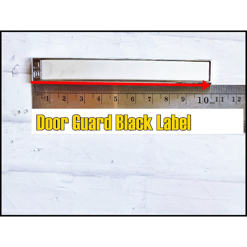 Door Guard Pelindung Pengaman Pintu Mobil Black Label