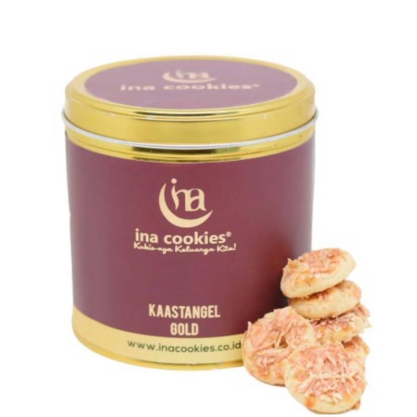 

Ina Cookies - Gold Kaastengel Gold Asin