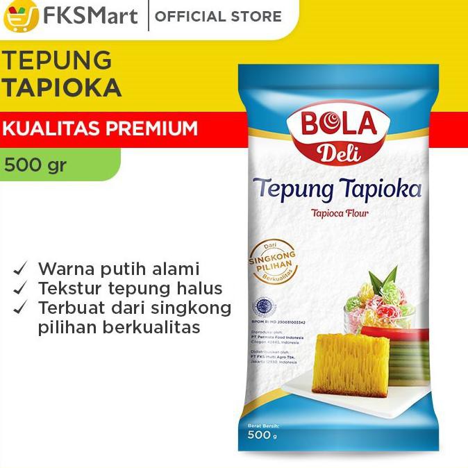 

Promo Awal tahun Bola Deli Tepung Tapioka 500 Gr Cuci Gudang Awal Tahun