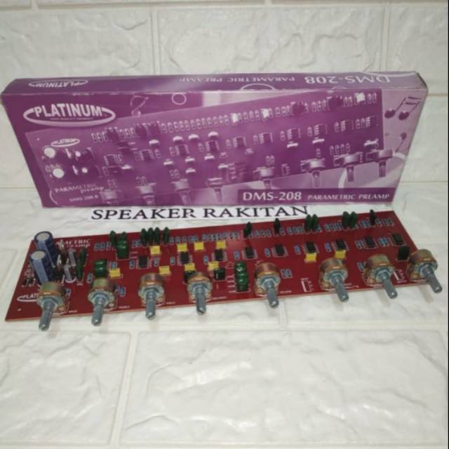 Kit Tone control parametric stereo DMS-208