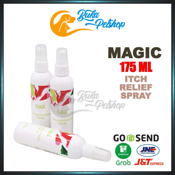 Obat Kulit Kucing Anjing MAGIC Itch Relief Spray 118ml