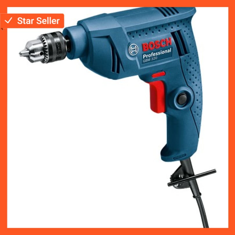 Bosch GBM 320 Professional Mesin Bor CROSS386
