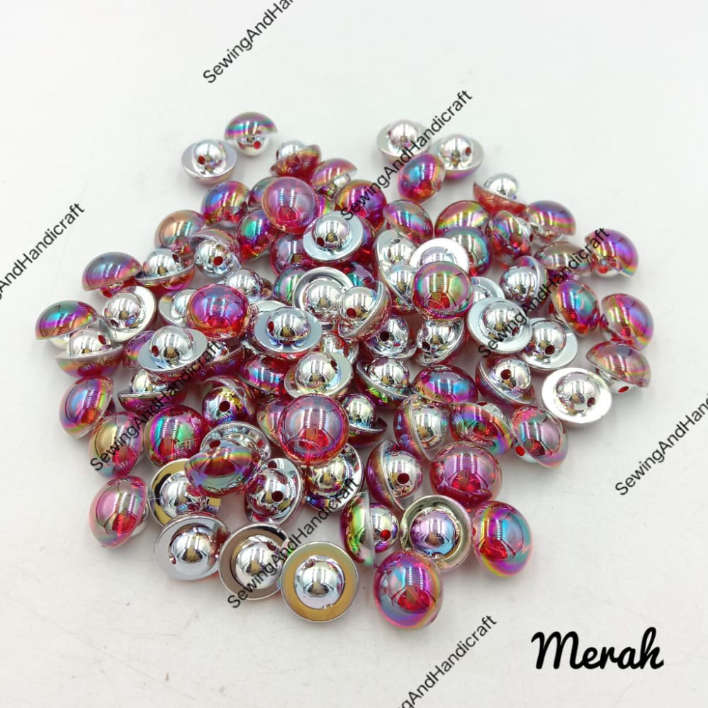 Kancing Hias/Kancing Kebaya/Kancing Jamur Pelangi /Kancing wanita /Kancing baju