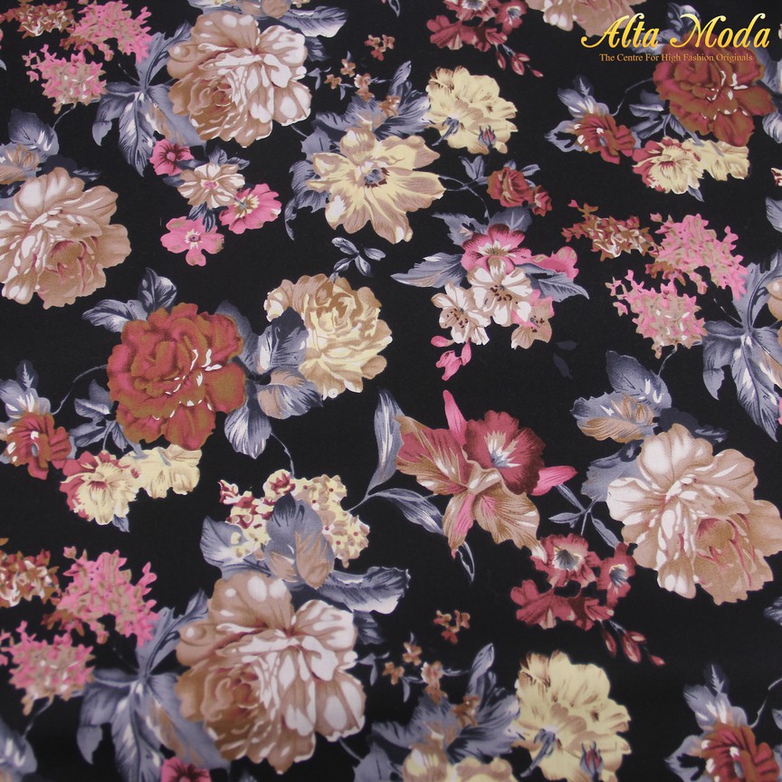 

Alta Moda Katun Motif Hitam Motif Bunga Coklat (0.5M)