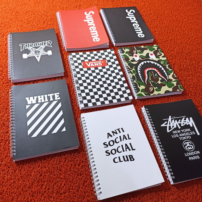 NOTEBOOK VANS / THRASHER / BAPE / STUSSY PREMIUM