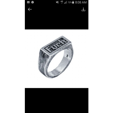 cincin nama perak cowo