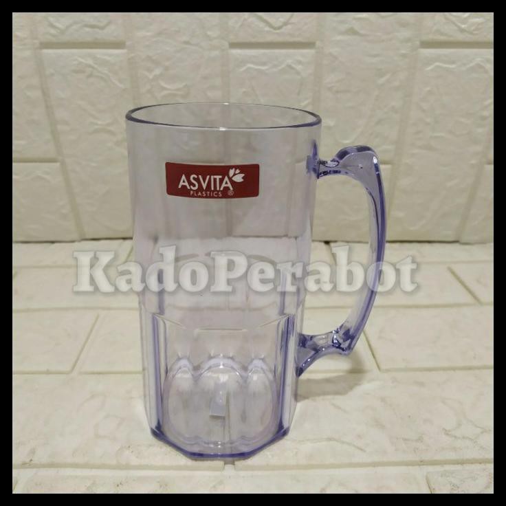 Gelas Bir Higlow 1000Ml - Gelas Bir Mika - Gelas Bening Jumbo Besar