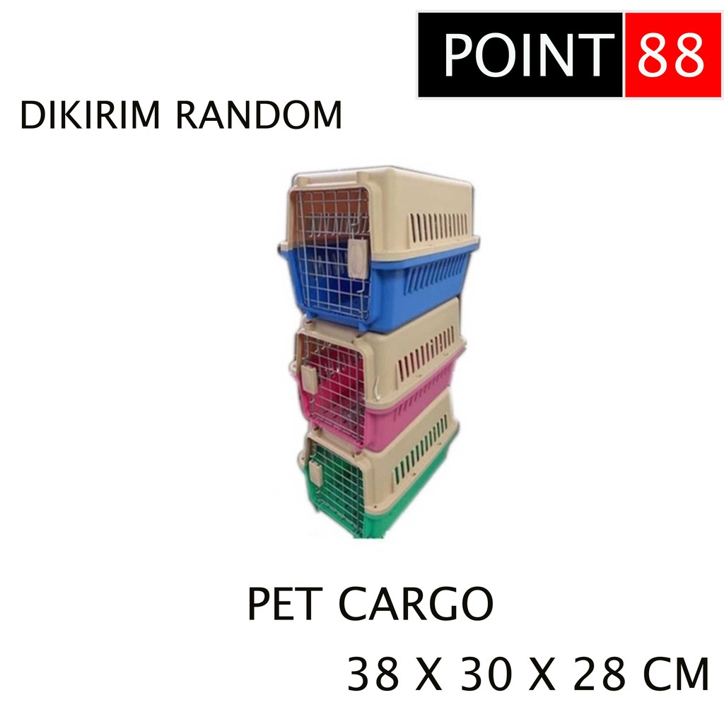 Pet Cargo/Pet Carrier - Warna Random (Ekspedisi)