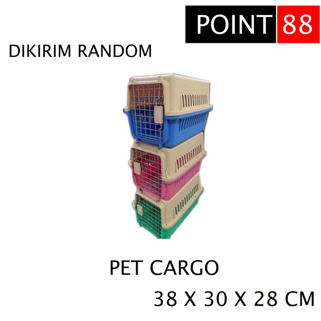 Pet Cargo / Pet Carrier - Warna Random (Grab/Gosend)