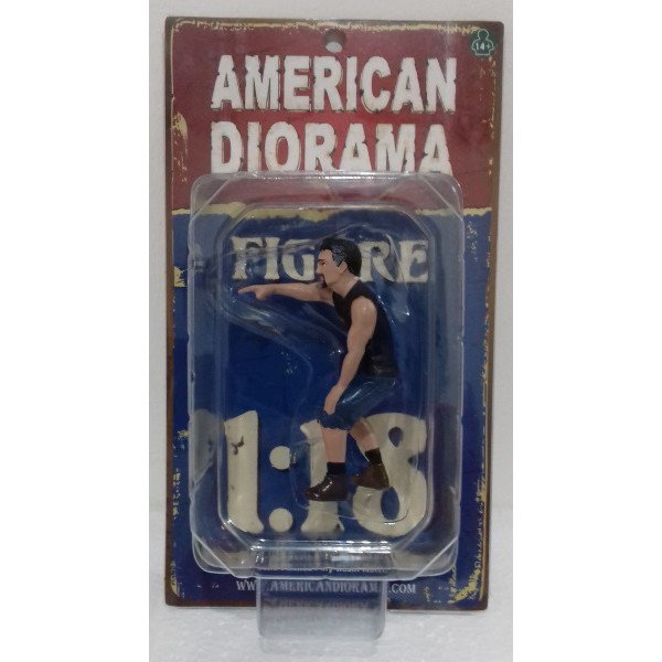 Diecast  American Diorama 1/18 Hotroders - Derek