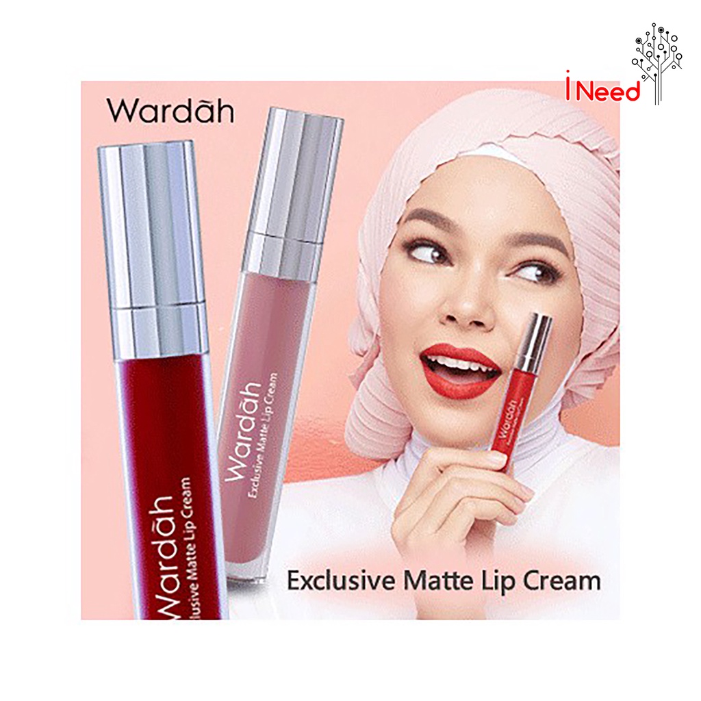 (INEED) WARDAH Exclusive Matte Lip Cream 4gr