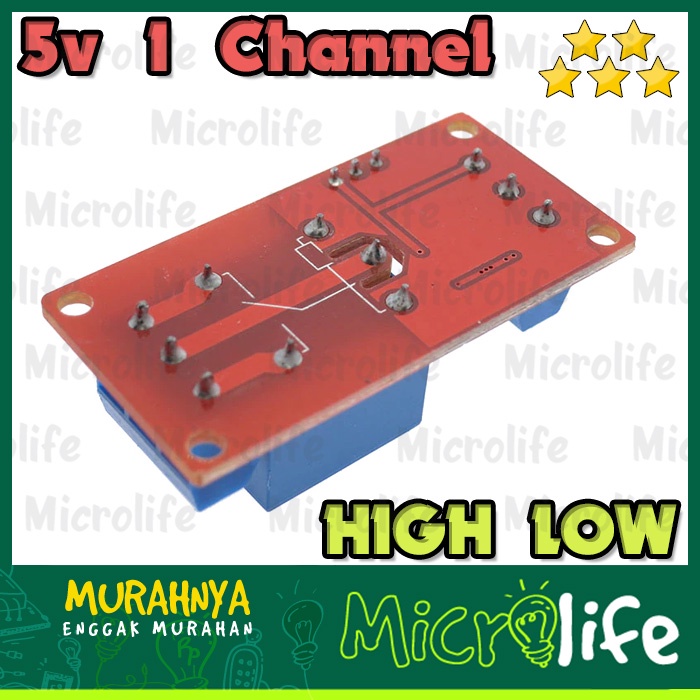 Relay Module 5V 1 Channel High and Low trigger