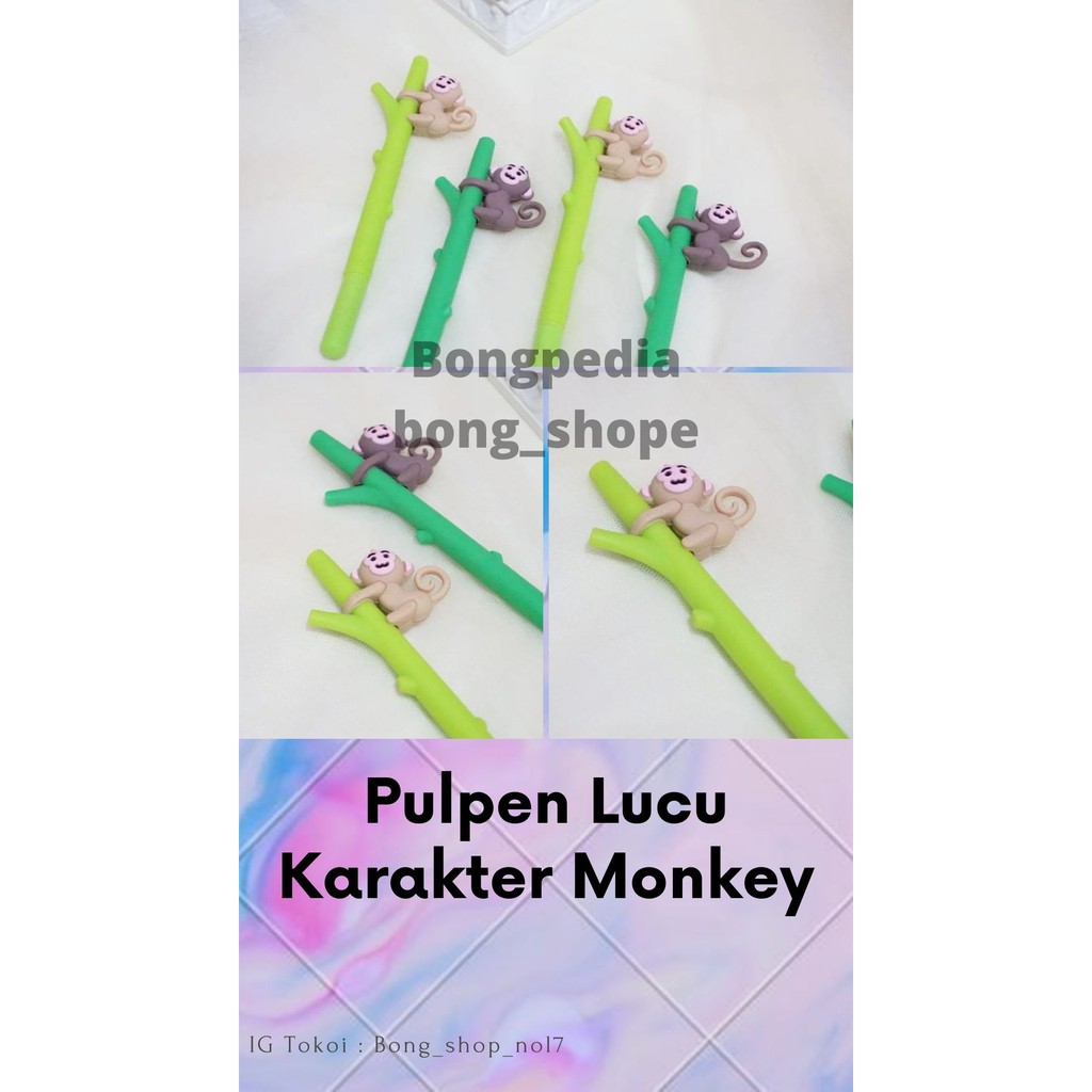 

Pulpen Lucu Bentuk Pohon Monkey|Alat Tulis Kantor Lucu|Pen Monkey Lucu