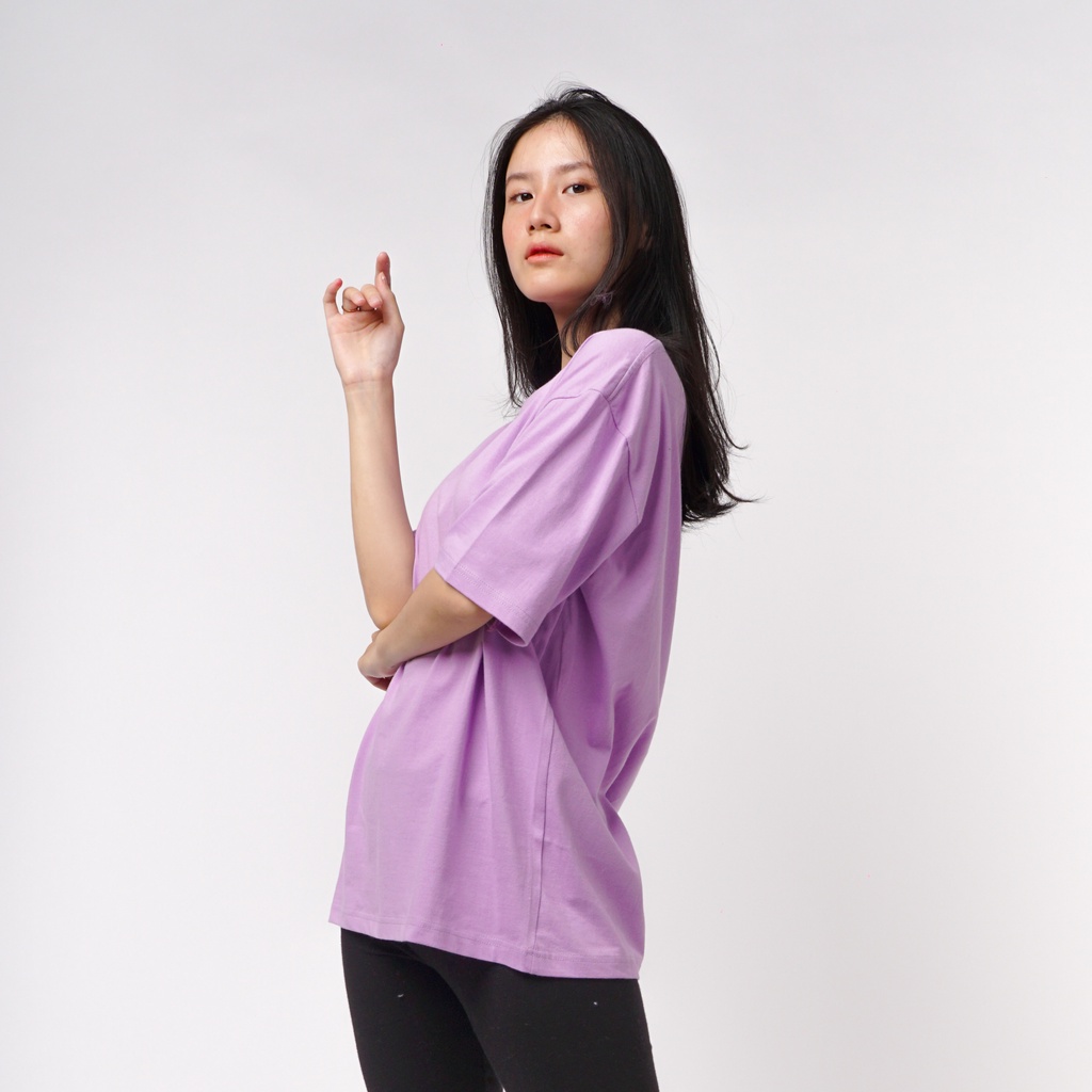 Terlaris KAOS POLOS OVERSIZE TSHIRT OVERSIZED PRIA &amp; WANITA COTTON COMBED 24s KAOS POLOS OVERSIZE