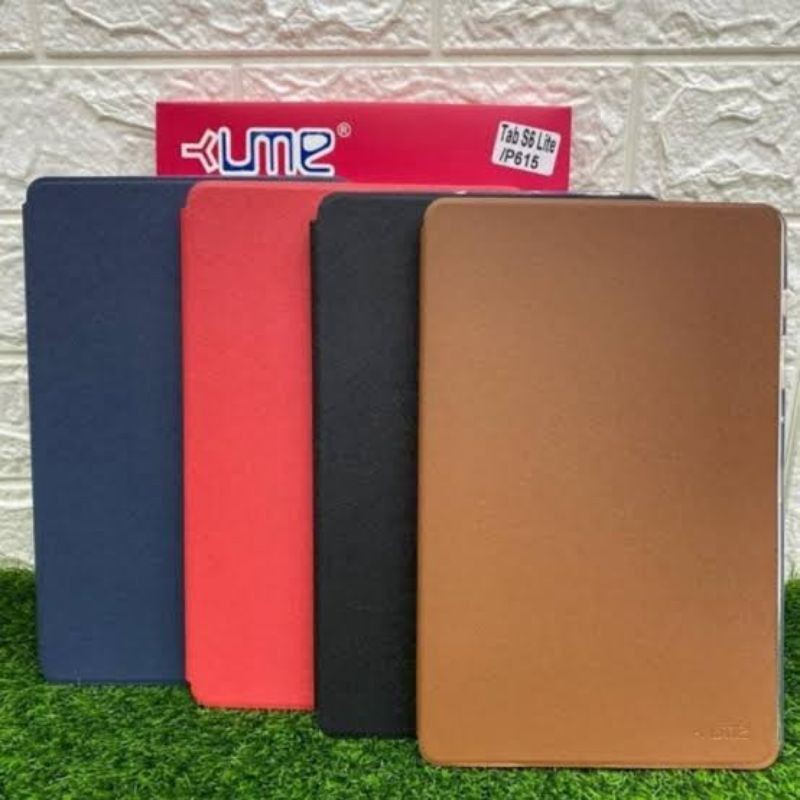 Samsung galaxy tab A7 2020 10.4 T500 T505 Sarung Flip Book Folio Cover Ume Leather Case Casing Buku