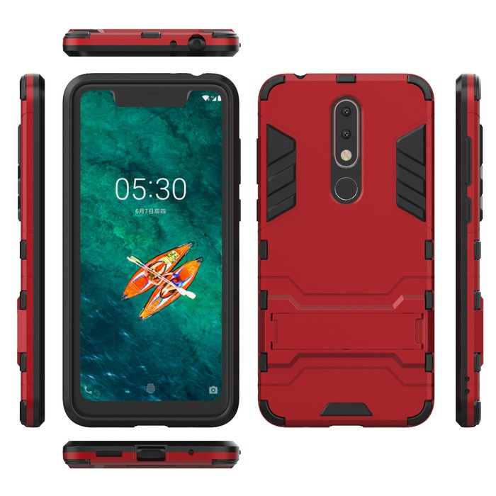 Hot Sale Nokia 5.1 Plus Case iron Armor - casing cover nokia 5.1 plus