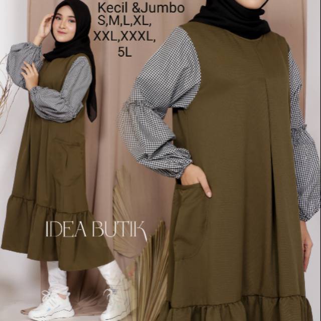 SAILA LONG TUNIK_ S M L XL XXL XXXL 5L