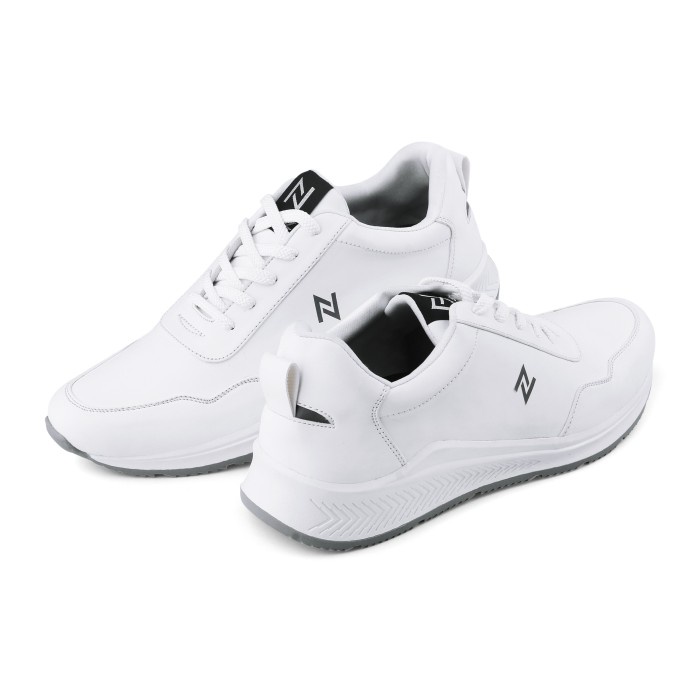 DK01 X NAZREAL Sepatu Sneakers Sporty Pria Putih Terbaru Elgin