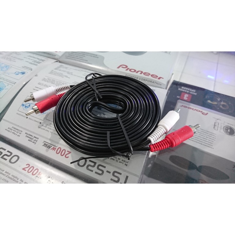 KABEL RCA AUDIO MOBIL 5 METER BERKUALITAS NEWSAT