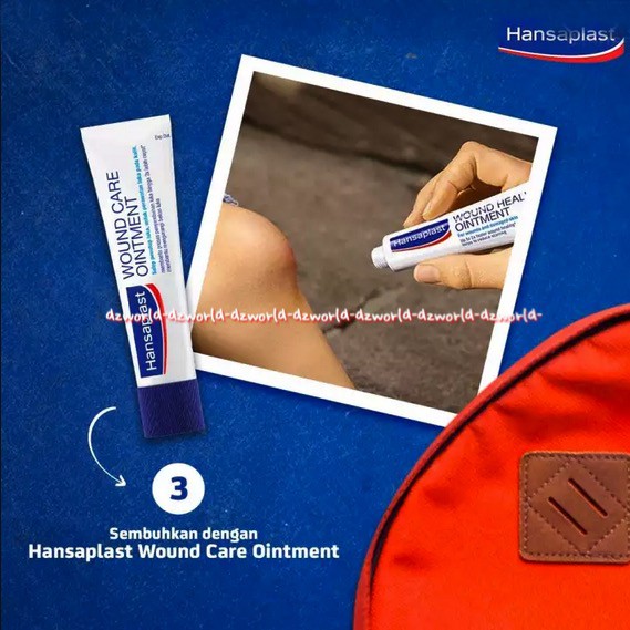Hansaplast Wound Care Ointment 20gr Salep Penutup Luka Pada Kulit Hansa plast Krim Salap