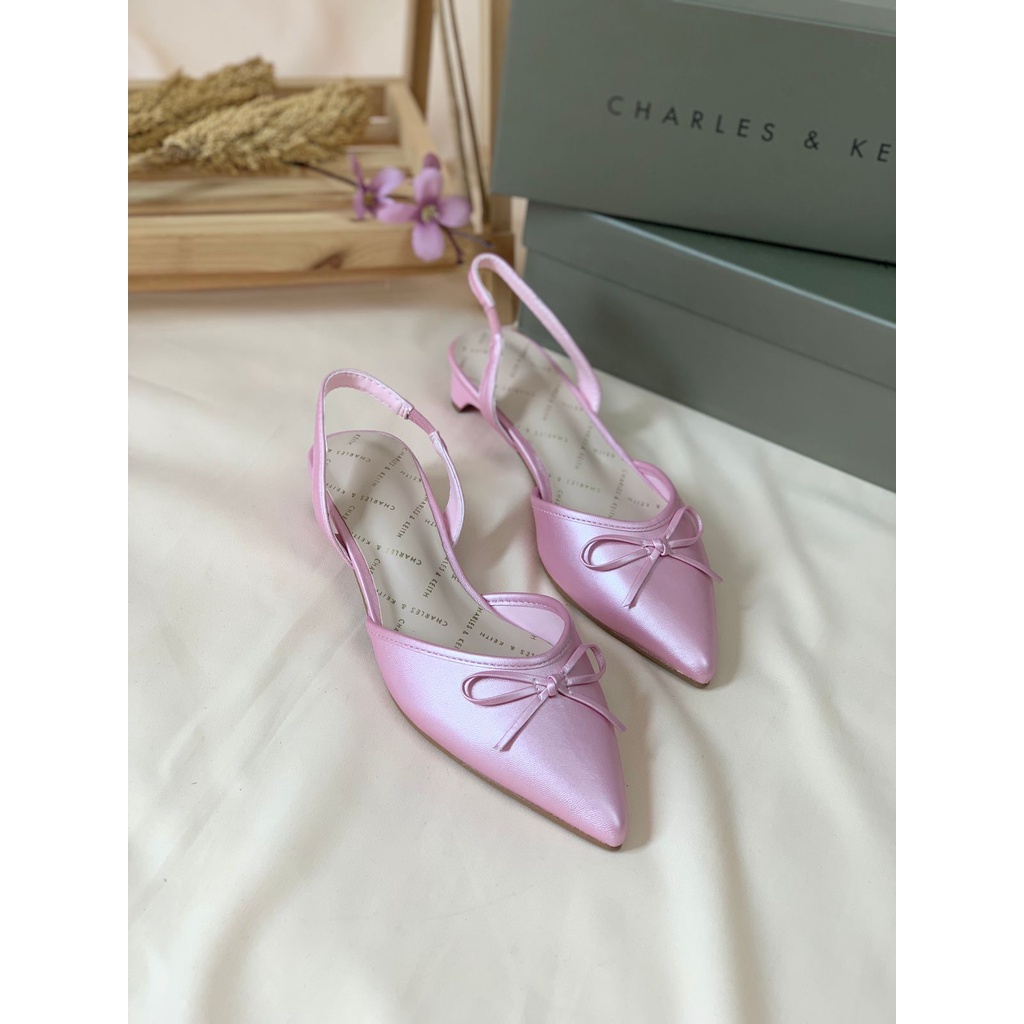 [7.7 Boombastis Sale⚡] - SEPATU WANITA CKS490 CK LEATHER MULES HEELS PREMIUM IMPORT