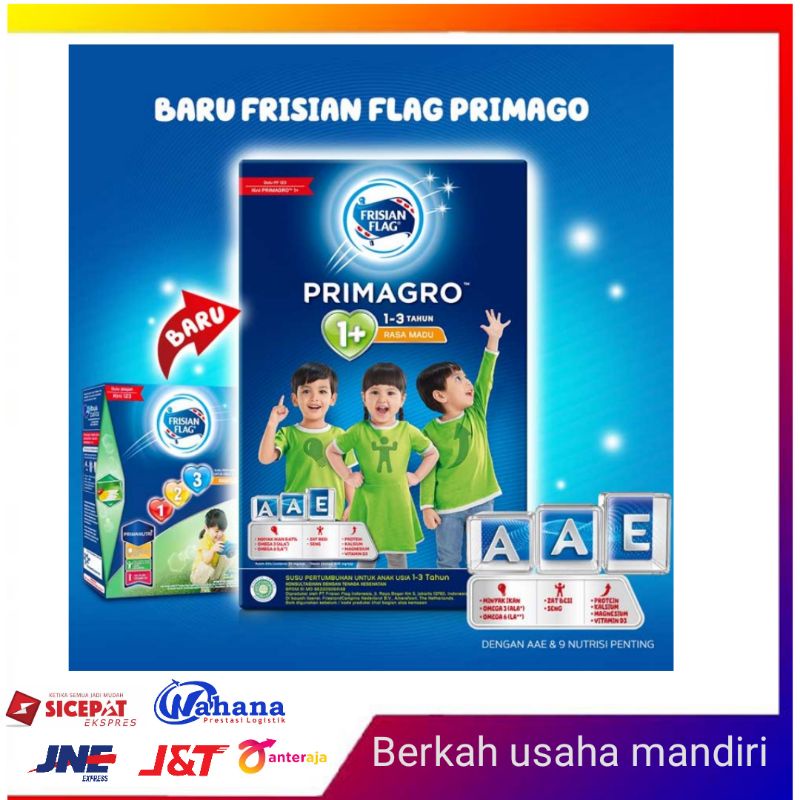 FRISIAN FLAG Primagro 123 Susu Formula Madu 400g