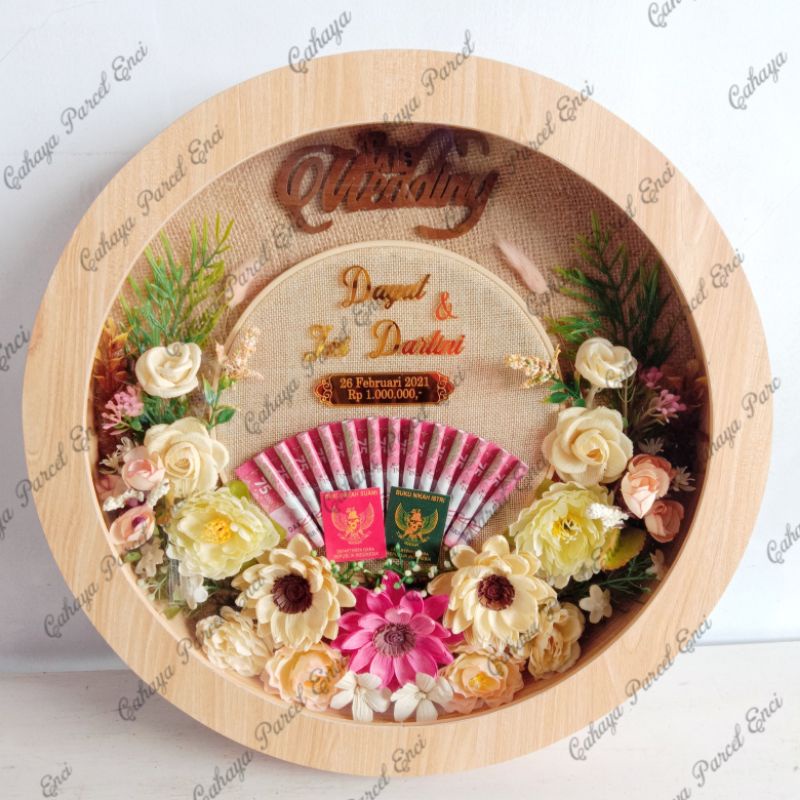 Bulu Lagurus hiasan mahar rustic