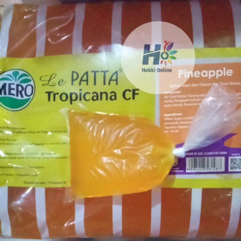 

Selai nanas Le patta tropicana repack 500gr murah