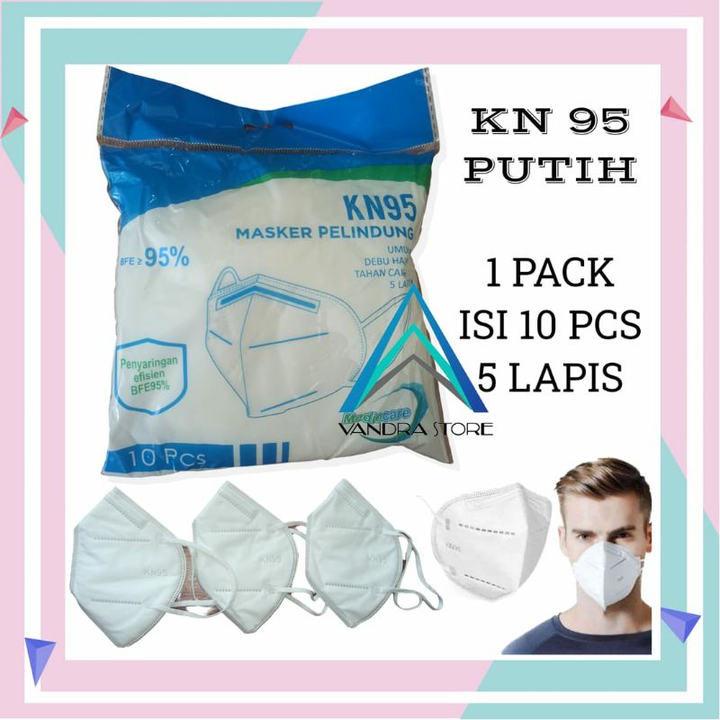 Masker KN95 Medis Isi 20pcs Murah Semarang