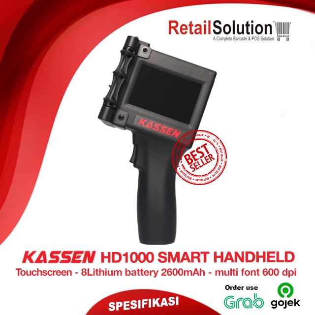 Smart Printer Portable Handheld Inject - Kassen HD1000 / HD-1000